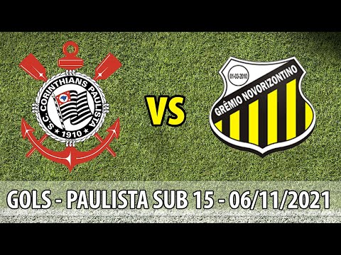 GOLS PAULISTA 2021 SUB 15 - Corinthians 4 x 0 Novorizontino (06/11/2021)