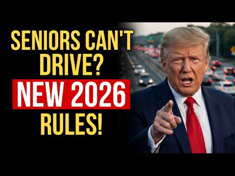 JUST ANNOUNCED: New Driving Rules Hit Feb 2026 — Seniors 65+ Beware!