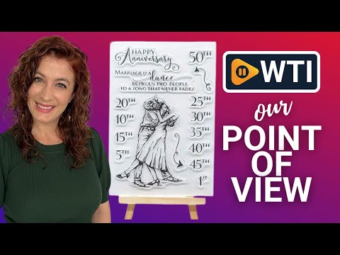 Welcome to Joyful Home 1pc Happy Anniversary Rubber Clear Stamp - WTI product video review