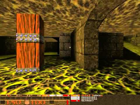 Quake 1: Thresh vs Entropy [E1M2] (Thresh POV) - Part 1/2