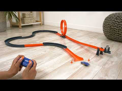 Automobilio ir trasos rinkinys Mattel „Hot Wheels“ video