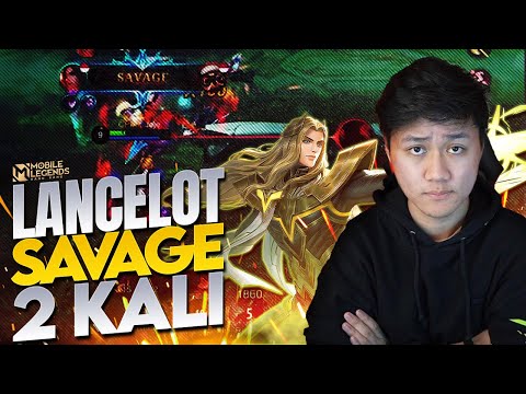 Lancelot Jeje Menit 4 Savage 2x ! Cara Bantai Musuh Pake Lancelot di Early Game! - Mobile Legends