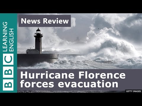 Hurricane Florence forces evacuation: BBC News Review
