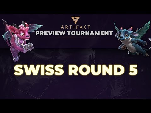 Artifact Preview Tournament - Swiss Round 5 ft. GameKing, Joel Larsson, Sherfloch & sqwerty