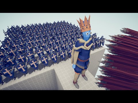 100x MEDIEVAL + GIANT KING vs EVERY GOD PART 2 | Totally Accurate Battle Simulator TABS