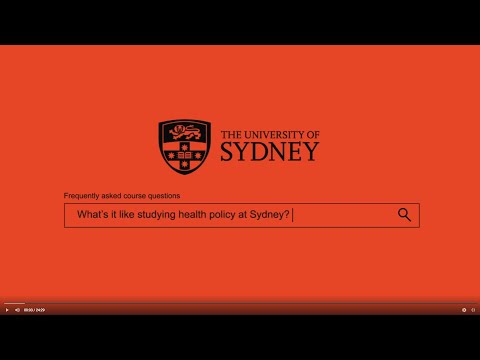 Master of Health Policy - Frequently Asked Questions