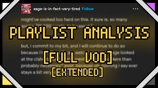 Reading the C!Sherb Playlist Analysis [FULL VOD - Extended]