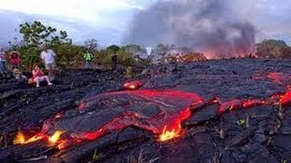 preview picture of video 'Erupción Volcán Kilauea / Eruption Kilauea Volcano [IGEO.TV]'