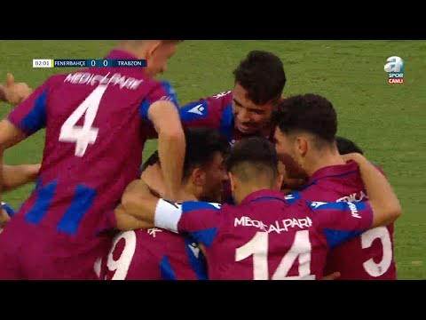 Fenerbahçe U19 0 - 1 Trabzonspor U19 (Trabzonspor'un 1. Golü - Muhammet Akpınar)