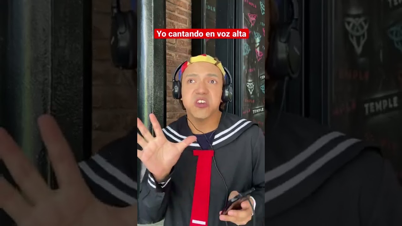 Se me olvida que todos me escuchan ??