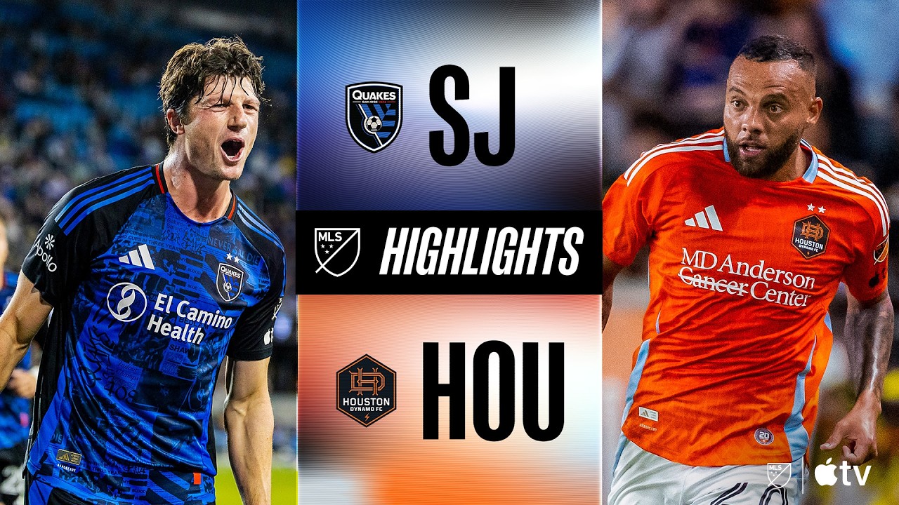 San Jose Earthquakes vs Houston Dynamo highlights