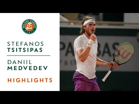 Stéfanos Tsitsipás vs Daniil Medvedev - Quarterfinals Highlights I Roland-Garros 2021