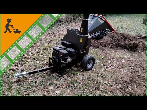 Broyeur de branches thermique professionnel Blackstone BSFC 1600 BSE - Fonctionnement