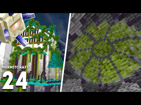 Hermitcraft 9 - Ep. 24: ELDER GUARDIAN PRANK & ALLAY RETREAT! (Minecraft 1.19 Let's Play)