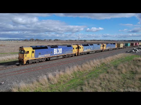 7902V Pacific National Mildura Container Train (5/7/2023) - PoathTV Australian Railways