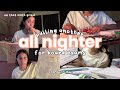 PULLING AN ALL NIGHTER For BOARD EXAMS ‍ Intense Study Vlog Motivation Cramming