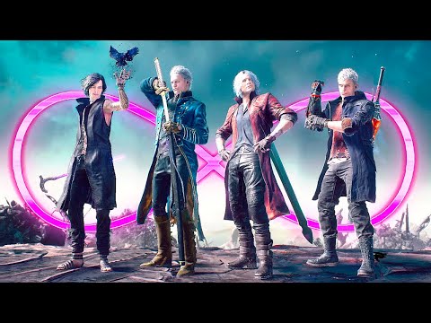 Devil May Cry 5 - Combo Mad (Vergil, Dante, Nero, V). Infinite.