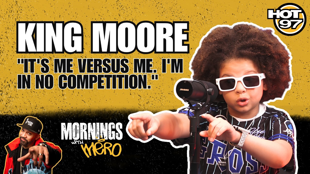 10-Year-Old King Moore SHOCKS HOT 97 With Unlimited Bars & Deep Wisdom