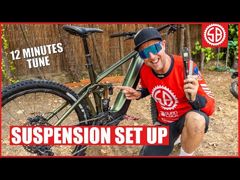 How To Set Your Suspension Up In 12 Minutes - EMTB / EBIKE Suspension Set Up Basics