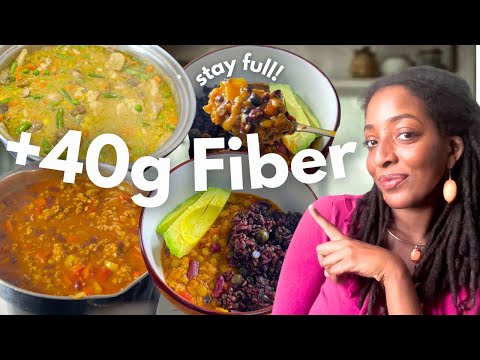 High Fiber Dinner Recipes: High Fiber Chilli and Green Thai Curry