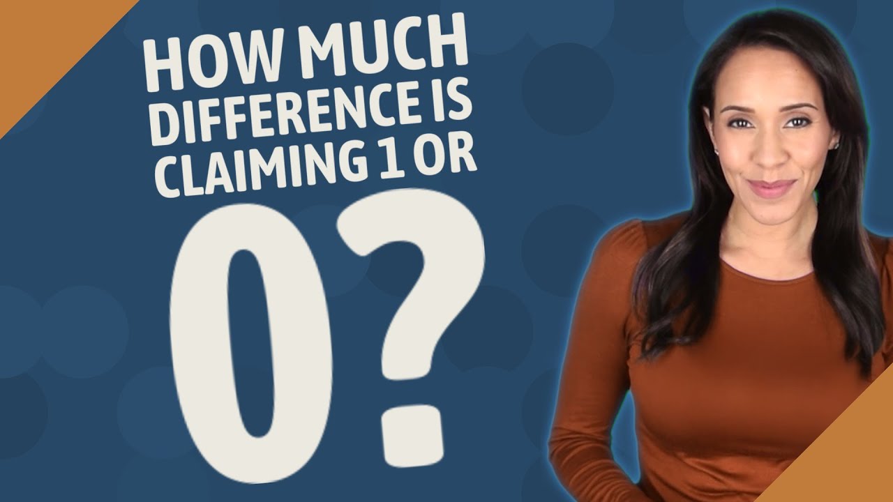 What does 0 federal exemptions mean? Tipseri