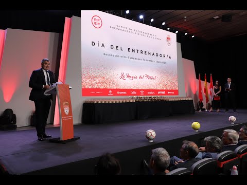 REPORTAJES RFFM TV - Noche de magia y fútbol con los técnicos campeones en el 'Día del Entrenador'