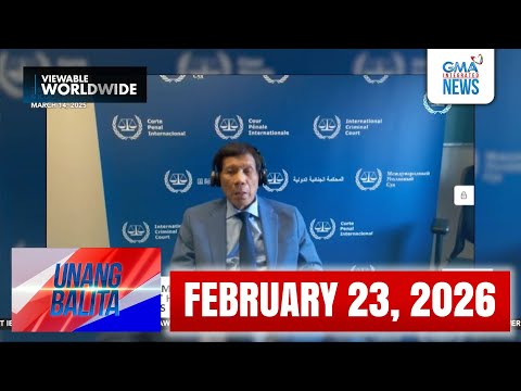 Unang Balita sa Unang Hirit: (Part 1) FEBRUARY 23, 2026 [HD]