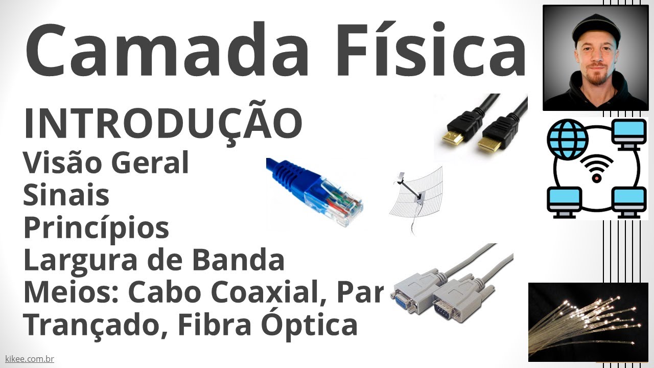 Camada Física e Meios de Transmissão | Comunicação de Dados para Automação (Aula Completa)