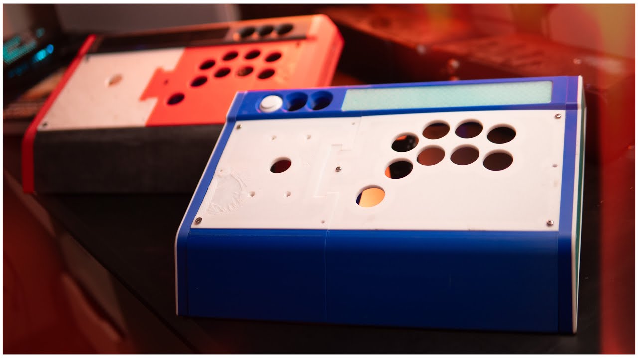 The Second Stage Of My  3D Printed Arcade Stick