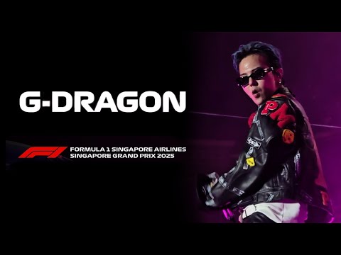 GD (G-DRAGON 지드래곤) F1 Singapore 2025 | Full Performance Fan Cam
