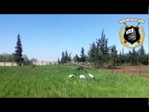 استهداف محطة الزارة الحرارية بصواريخ غراد من قبل كتائب الهدى الإٍسلامية في ريف حمص