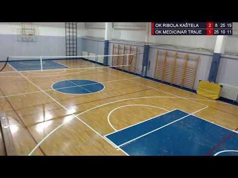 1.4.2022., PH MALA ODBOJKA, GRUPA B, OK RIBOLA KAŠTELA - OK MEDICINAR TRNJE