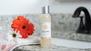 introducing the Tea Tree Cleansing Gel from Lemongrass Spa