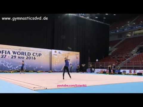 Viktoria Mazur Clubs Training - WC Sofia 2016