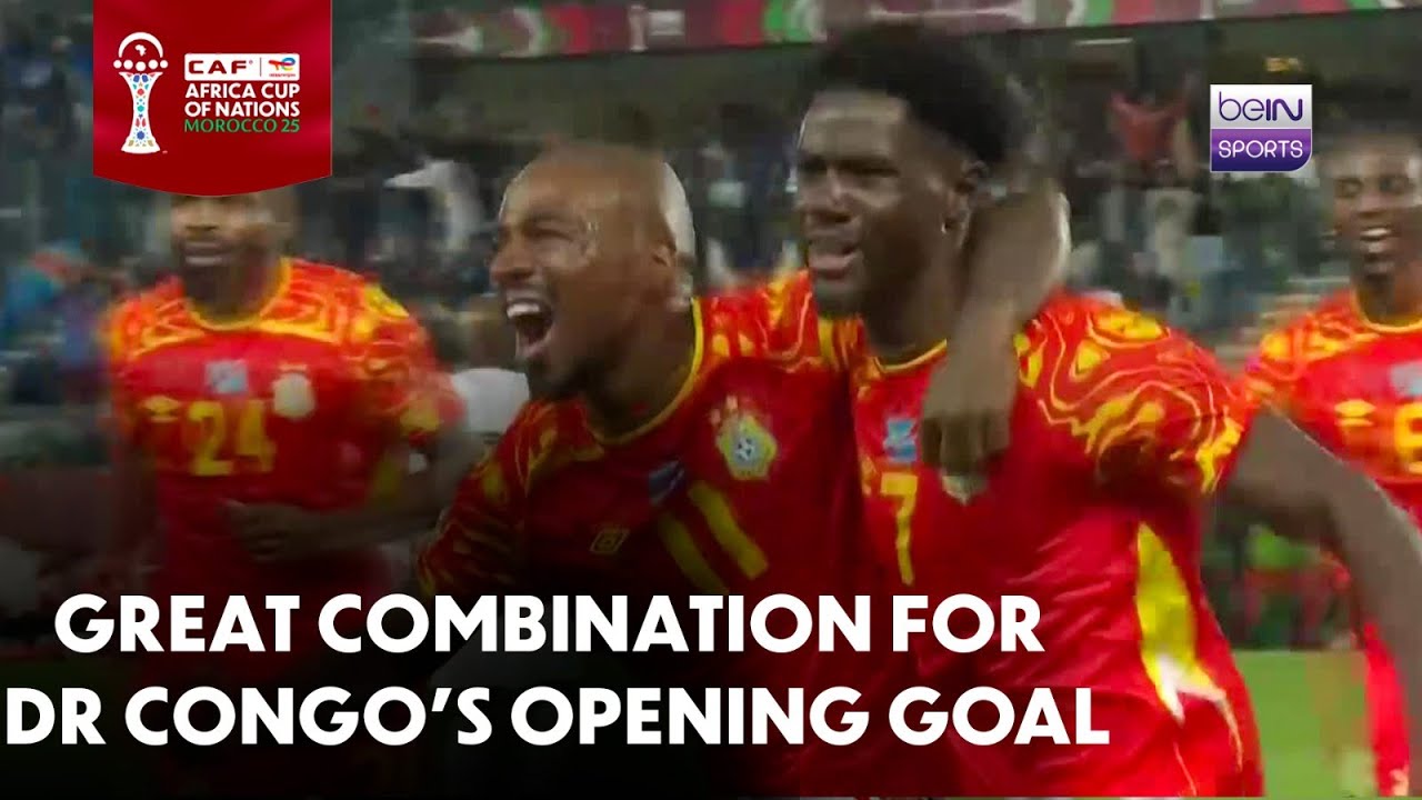 That pass and that combination to set up the opening goal for DR Congo