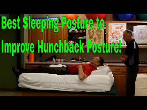 Best Sleeping Posture to Improve Hunchback Posture!