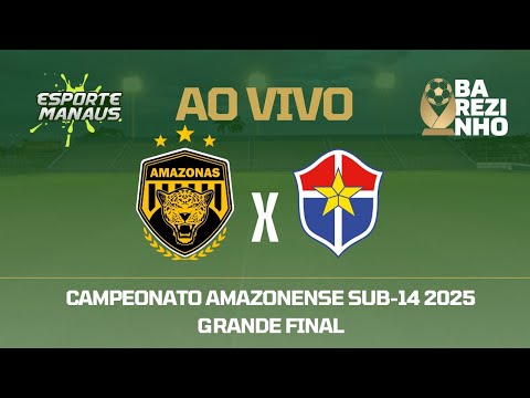 AMAZONAS X FAST CLUBE | JOGO COMPLETO | FINAL DO BAREZINHO SUB-14 2025