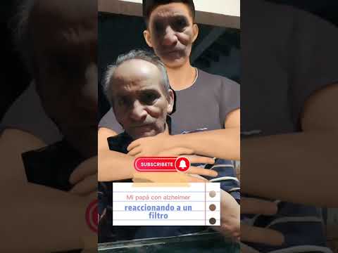 Reaccionando a filtro #abuelo #demencia #alzheimer