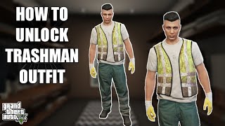 HOW TO UNLOCK TRASH MAN OUTFIT *SOLO* - GTA 5 ONLINE