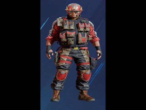 RAINBOW SIX SIEGE (RED HAMMER) SPECIALIZED SQUAD SKINS
