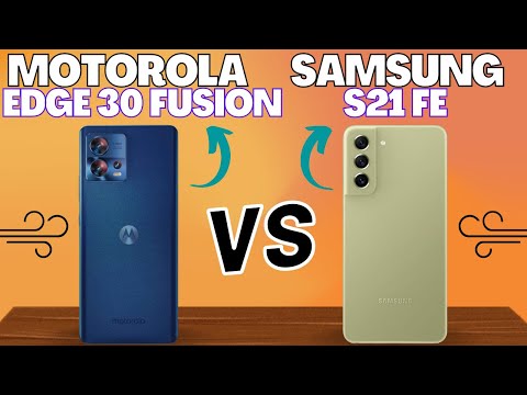 Motorola Edge 30 Fusion vs Samsung S21 FE Deutsch | Vergleich