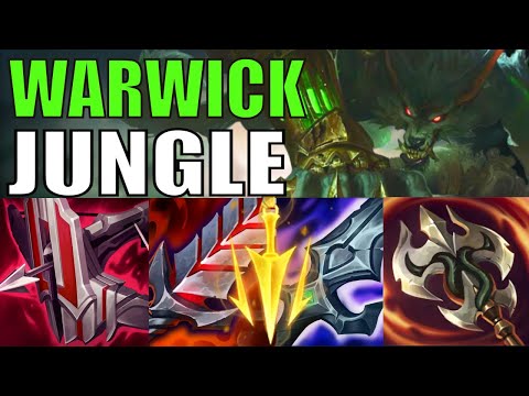 400% Life Steal WARWICK  SEASON 12 | Warwick Jungle commentary guide warwick clear s12 jg