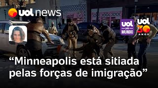 Minneapolis está sitiada após mortes pelo ICE e existe um mal-estar muito grande  | Mariana Sanches