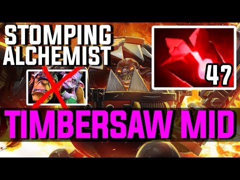 STOPMPING ALCHEMIST - TIMBERSAW MID - Quoarine - Dota 2