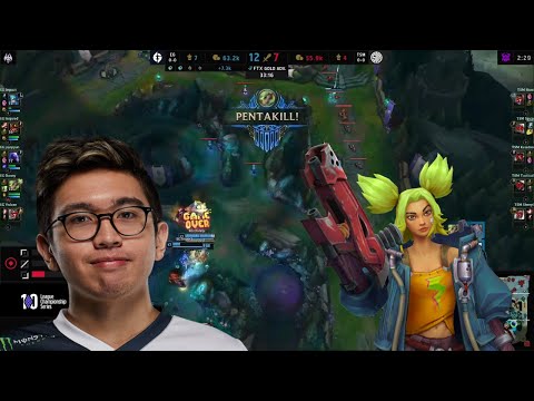 Zeri PENTAKILL on LCS - EG Danny vs TSM