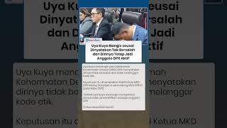 Uya Kuya Nangis seusai Dinyatakan Tak Bersalah dan Dirinya Tetap Jadi Anggota DPR Aktif