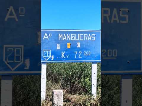 Arroyo Mangueras , ruta 28 , entre las localidades de Paso Ataques y Cerros de la Calera , 🇺🇾 .