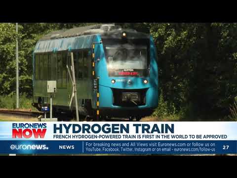 French hydrogen-powered train is first in the world to be approved