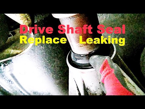 How to Replace Rear Output Drive Shaft Seal in Transfer Case
