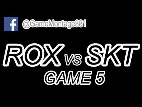 ROX vs SKT Game5 Highlights | S6 Worlds Championship Semi-Final